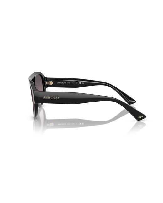 Jimmy Choo Black Jc5027 501746 Sunglasses Acetate Pilot Normal Shaded