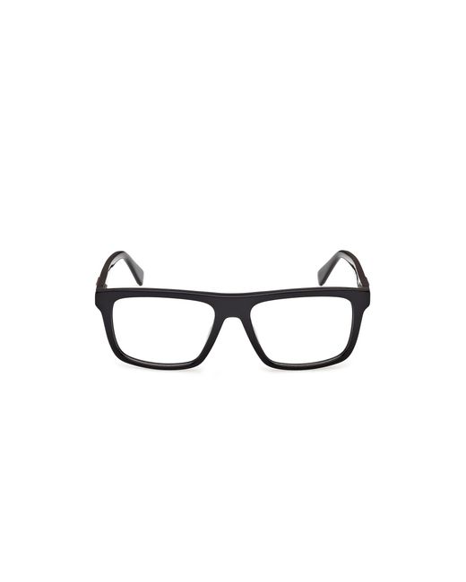 Guess Black Gu50369 001 Optical Frames Acetate Squared Normal for men