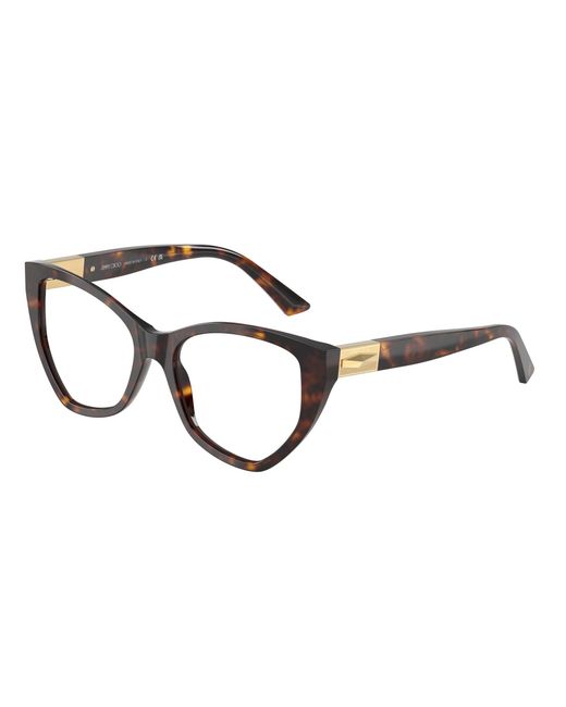 Jimmy Choo Black Jc3026 5002 Optical Frames Acetate Geometric Normal