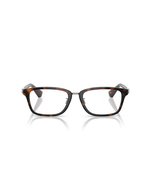 Burberry Black Be2437D 3002 Optical Frames Injected Squared Normal for men