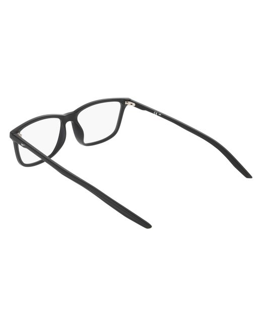Nike Black 7018 001 Optical Frames Bio-Inject Squared Normal for men