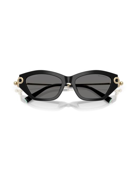 Tiffany & Co Black Tf4231U 800181 Sunglasses Acetate Cat Eye Polarized