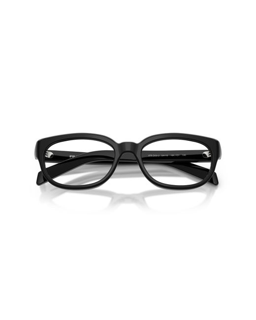Prada Black Pr D03Vu 16K1O1 Optical Frames Acetate Transparent Pantos Normal