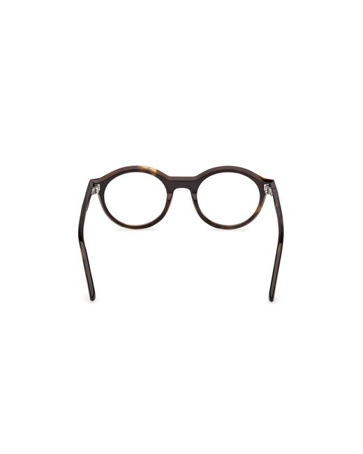 Web Black We5472 052 Optical Frames Acetate Round Normal for men