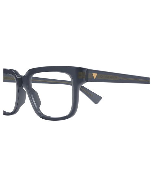 Bottega Veneta Black Bv1256O 011 Optical Frames Acetate Transparent Squared for men