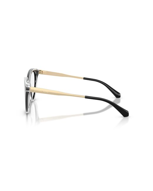 Michael Kors Black Mk4184U Sitges 3005 Optical Frames Injected Transparent Round Normal