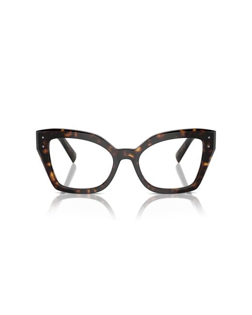 Dolce & Gabbana Black Dg3386 502 Optical Frames Acetate Transparent Butterfly Normal