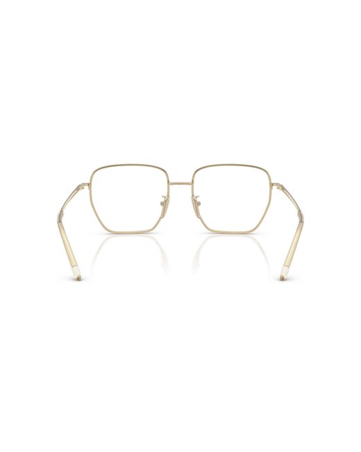 Prada Black Pr C51Vd Zvn1O1 Optical Frames Metal Squared Normal