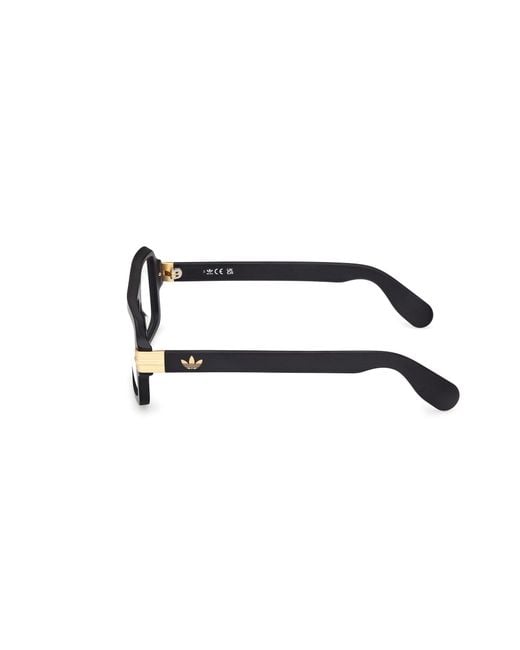 Adidas Black Or5114 2 Optical Frames Acetate Squared Normal