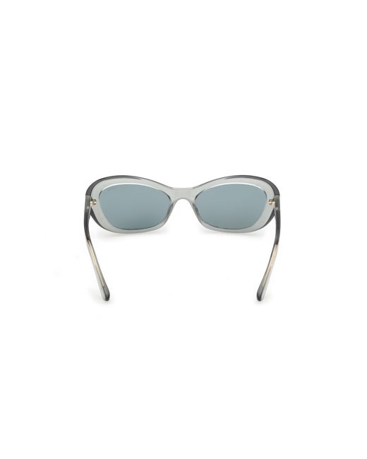 Guess Black Gu00286 93N Sunglasses Injected Cat Eye Normal