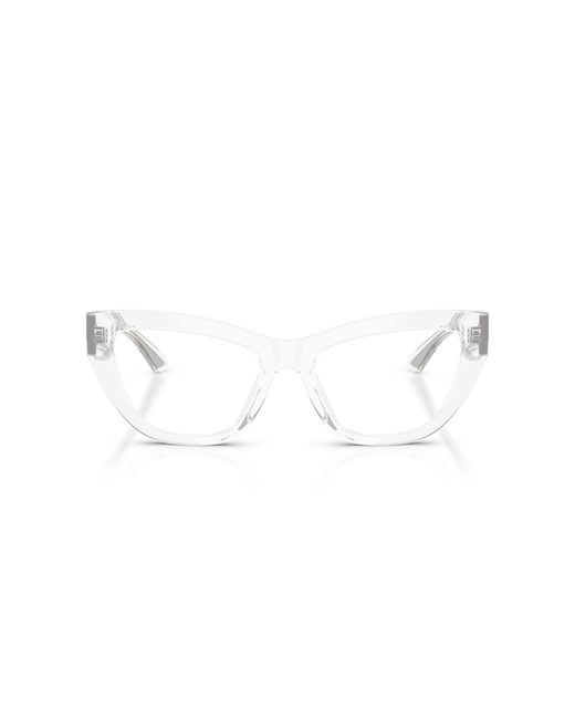 Dolce & Gabbana Black Dg3412 3133 Optical Frames Acetate Cat Eye Normal