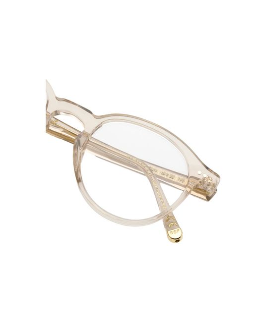 Retrosuperfuture Black Qm4 The Warhol Optical Resin Optical Frames Acetate Round