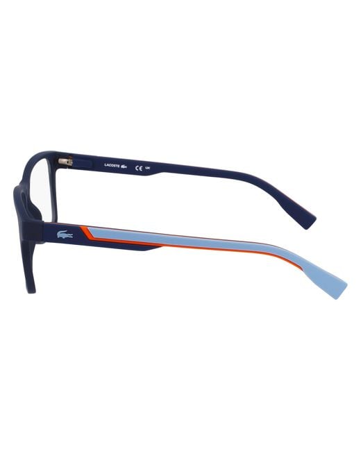Lacoste Black L2707Mag-Set 410 Optical Frames Bio-Inject Squared Normal for men