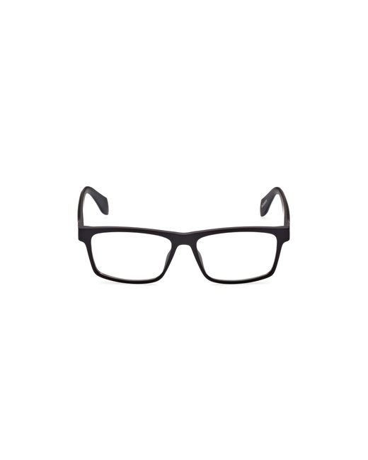 Adidas Black Or5027 002 Optical Frames Injected Squared Normal for men