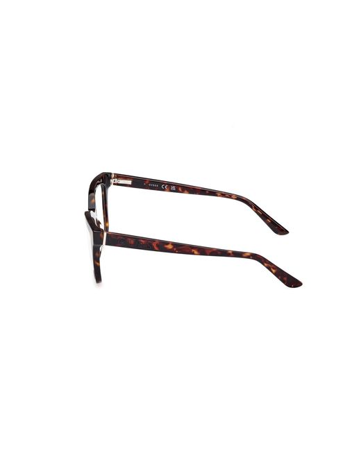 Guess Black Gu50172 052 Optical Frames Acetate Squared Normal