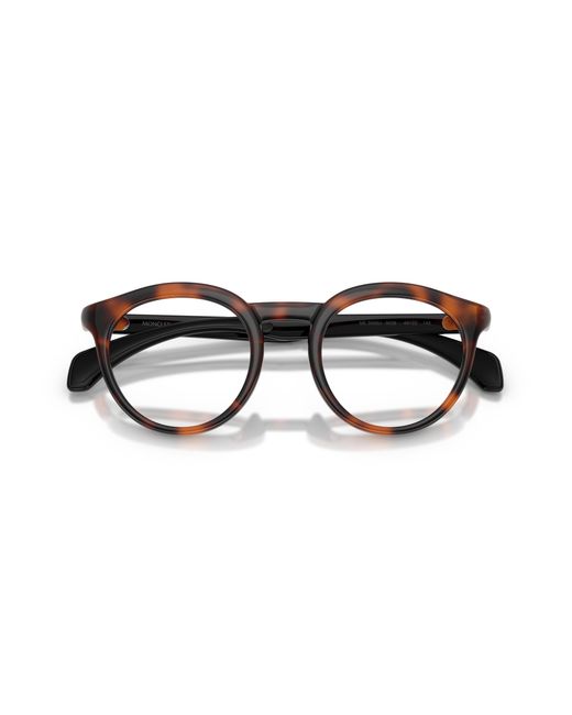 Moncler Black Me3006U 5039 Optical Frames Injected Transparent Round Normal