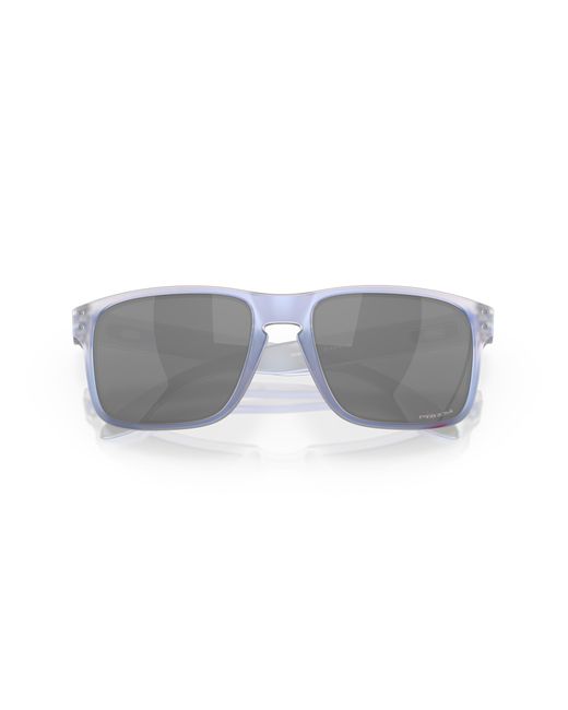 Oakley Black Oo9102 Holbrook 9102X8 Sunglasses Plastic Squared Mirrored Prizm for men