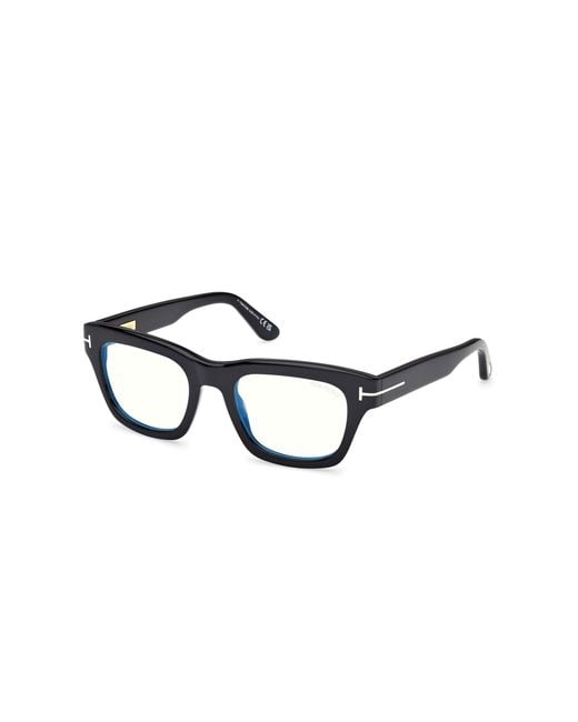Tom Ford Black Ft6036-B 052 Optical Frames Acetate Squared Normal