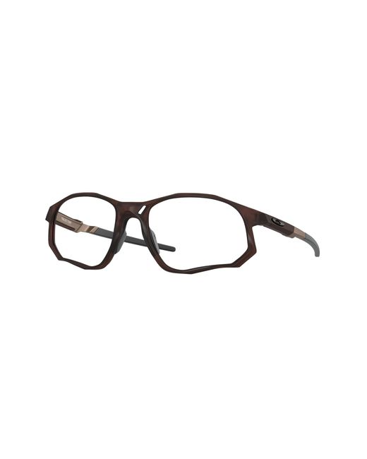 Oakley Black Ox8171 Trajectory 817103 Optical Frames O_Matter Transparent Squared Normal for men
