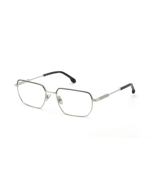 Lozza Black Vl2445 514 Optical Frames Metal Geometric for men