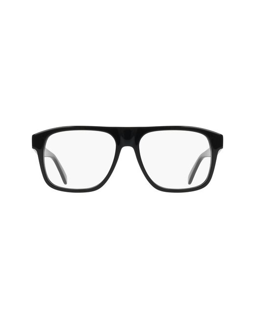 Ferragamo Black Sf3063 001 Optical Frames Acetate Squared Normal for men