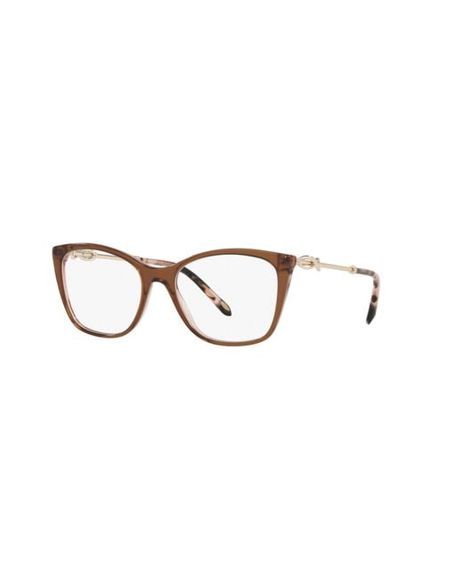 Tiffany & Co Black Tf2160B 8255 Optical Frames Acetate Squared Normal