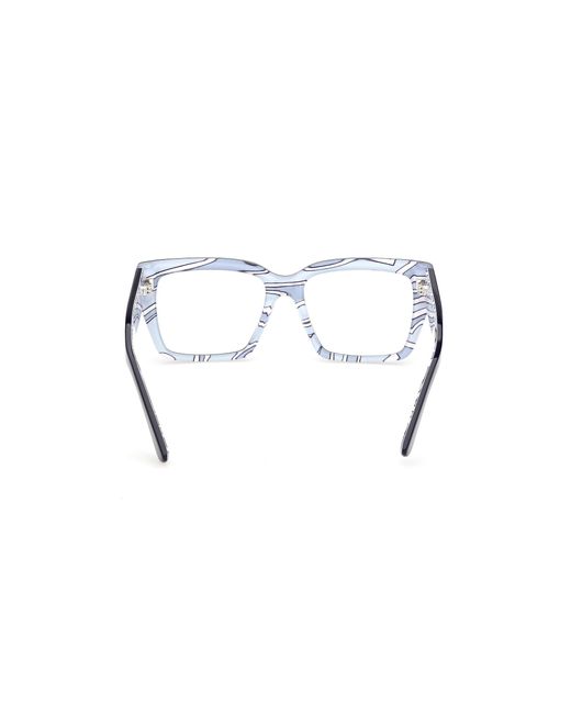 Emilio Pucci Black Ep5284 092 Optical Frames Acetate Squared Normal