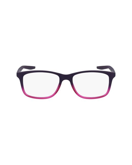 Nike Black 5019 508 Optical Frames Acetate Squared Photochromatic