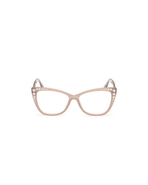 Guess Black Gm50000 059 Optical Frames Injected Butterfly Normal