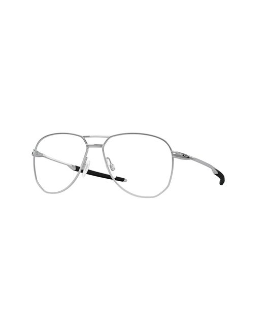 Oakley Black Ox5077 Contrail Ti Rx 507704 Optical Frames Titanium Round Normal for men