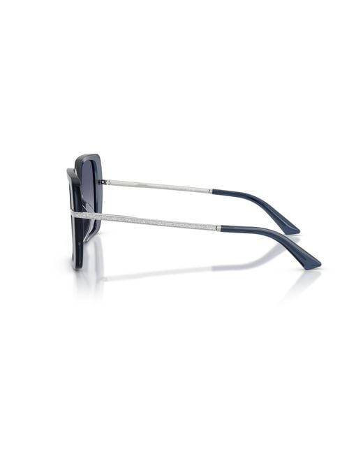 Jimmy Choo Black Jc5048Ju 50354L Sunglasses Acetate Squared Normal Shaded