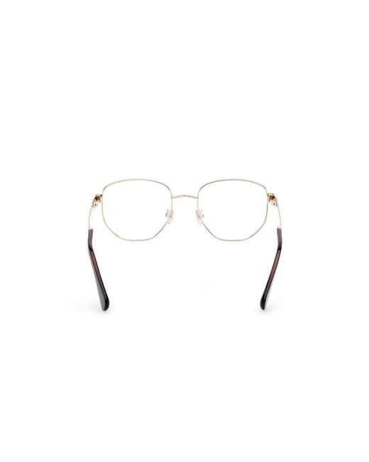 MAX&Co. Black Mo5183 048 Optical Frames Metal Geometric Normal