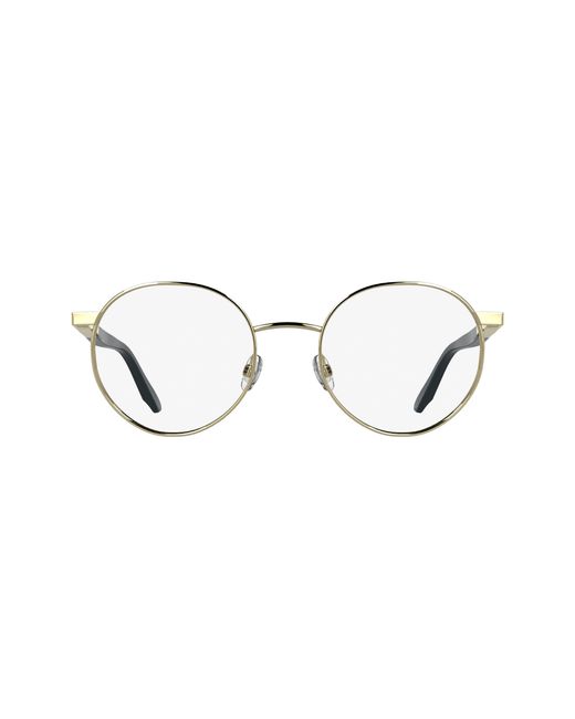 Calvin Klein Black Ck25112 045 Optical Frames Metal Round Normal