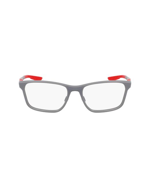 Nike Black 7405 034 Optical Frames Bio-Inject Squared Normal for men