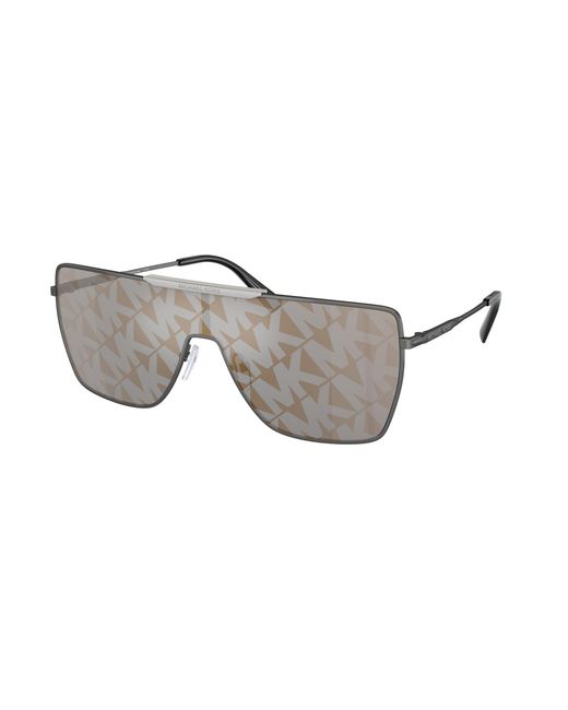Michael Kors Black Mk1152 Snowmass 1002/E Sunglasses Metal Squared Normal Mirror for men