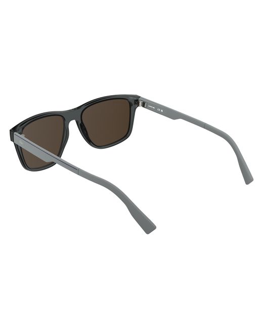 Lacoste Black L6078S 035 Sunglasses Bio-Inject Squared Normal for men