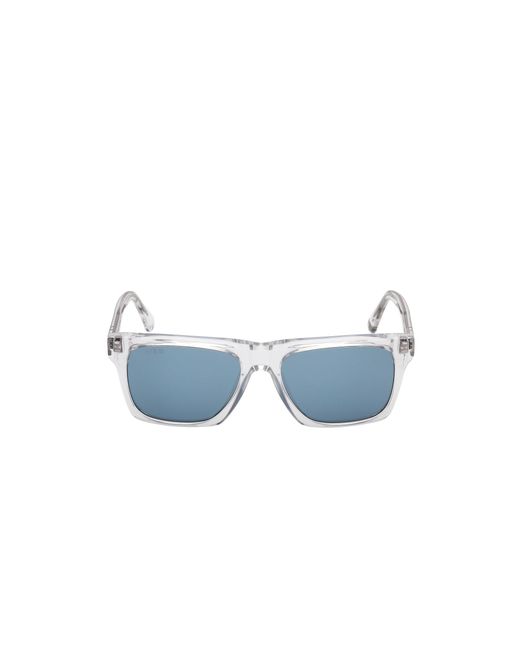 Web Blue We0382 26V Sunglasses Acetate Squared Normal for men