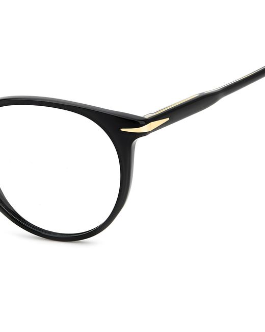 David Beckham Black Db 1139 807 Optical Frames Acetate Round for men