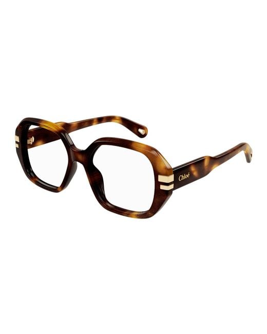 Chloé Black Ch0266O 002 Optical Frames Acetate Transparent Squared