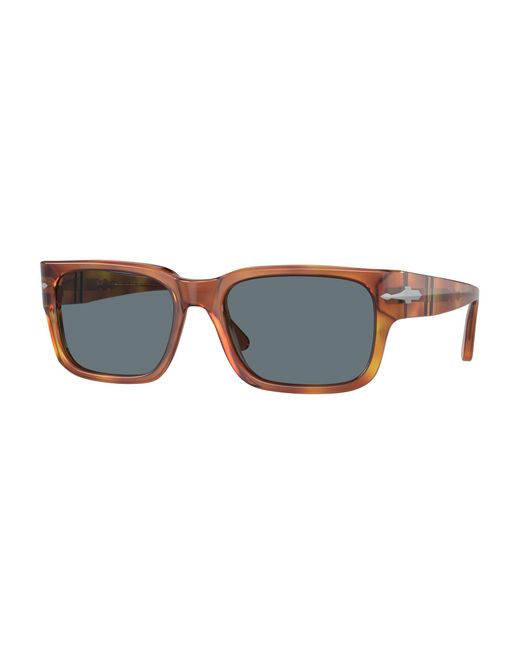Persol Black Po3315S 96/3R Sunglasses Acetate Squared Polarized for men
