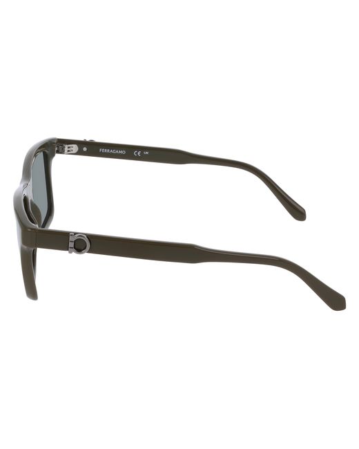 Ferragamo Black Sf2060Se 324 Sunglasses Squared Normal for men