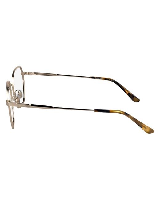 Calvin Klein Black Ck25103 770 Optical Frames Metal Squared Normal