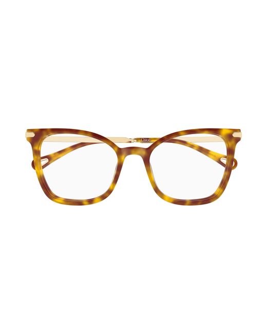 Chloé Black Ch0360O 002 Optical Frames Acetate Transparent Squared
