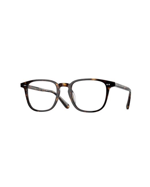 Oliver Peoples Black Ov5532U Nev 1009 Optical Frames Acetate Transparent Pillow Normal for men