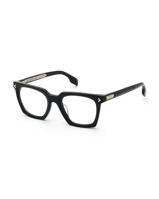 Lozza Black Vl4393M Arpeggio 6 700 Optical Frames Acetate Geometric for men