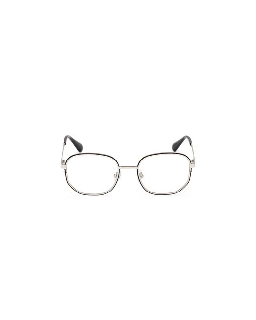 MAX&Co. Black Mo5196 016 Optical Frames Metal Geometric Normal