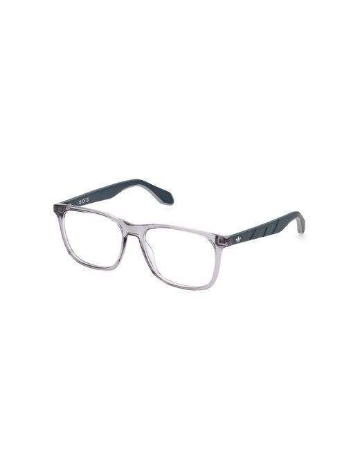 Adidas Black Or5076 020 Optical Frames Injected Squared Normal for men