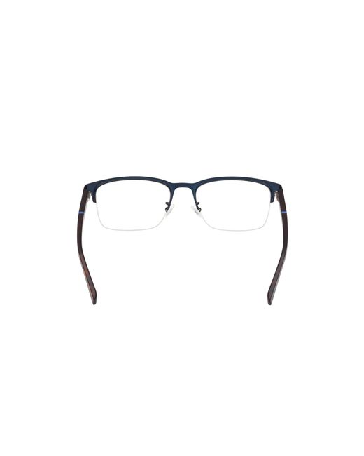 Timberland Black Tb1841-H 7 Optical Frames Metal Squared Normal for men