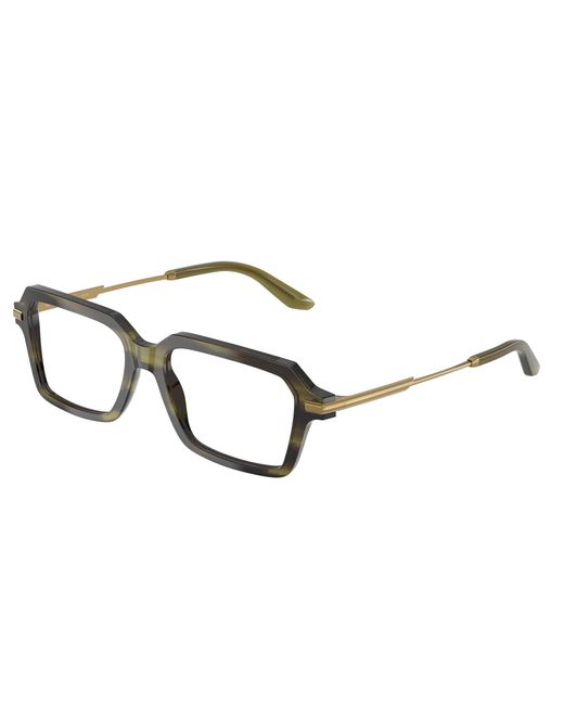 Dolce & Gabbana Black Dg3401 3447 Optical Frames Acetate Transparent Squared Normal for men