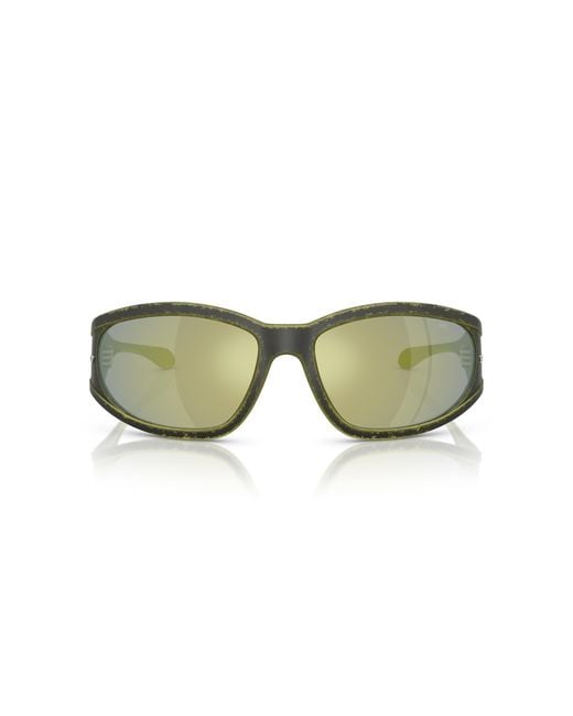 DIESEL Green Dl3002 511/J2 Sunglasses Injected Pillow Normal